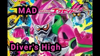[MAD] Kamen Rider Ex-aid (Diver&#39;s High:Sky-Hi)
