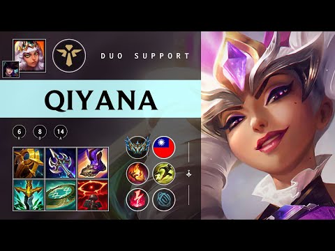 Qiyana Support vs Nautilus - TW Challenger Patch 25.24