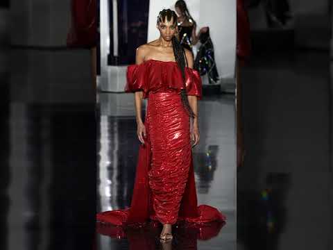 Christian Cowan Fall Winter 2022 - 2023 at New York Fashion Week #shorts