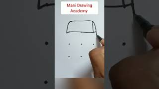 How to draw a Jawaharlal Nehru drawing from 3X3 dots easy step by step//#Manidrawingacademy//#shorts
