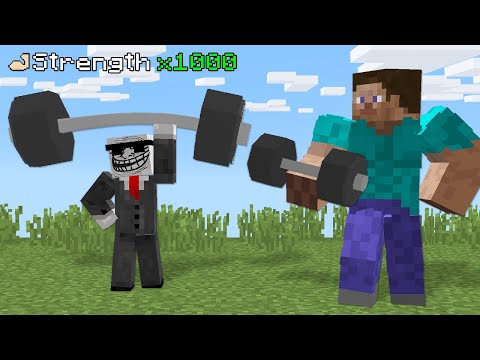 TROLL VS MINECRAFT #163