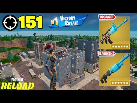 151 Elimination Squad "Ranked RELOAD” Gameplay Wins (Fortnite Chapter 7 PS5 Controller)