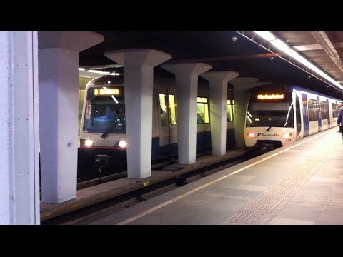 RET Metro Type B (5339 Met LED Letters) & RSG3 Te Beurs - lijn D & lijn E