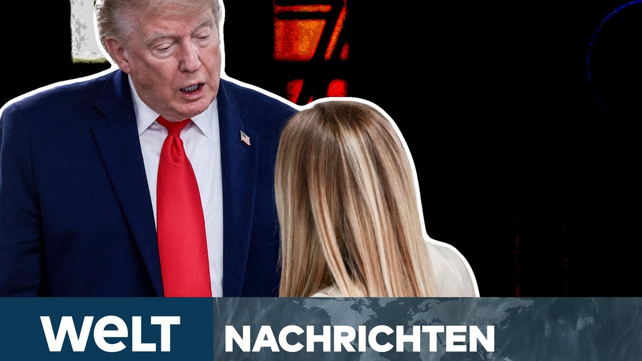 NACH G7-GIPFEL: "Ich bin fassungslos!" Eklat zwischen Meloni und US-Präsident Donald Trump! I STREAM