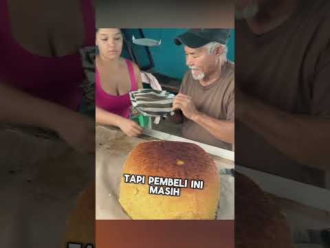 Skill luar biasa dari penjual kue