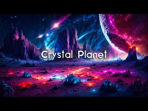 Crystal Planet | Space Ambient Sound | Otherworldly Atmosphere
