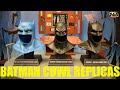 McFarlane Batman Cowl Replicas Dark Knight Returns Arkham Asylum Batfleck Justice League 1 3 Review