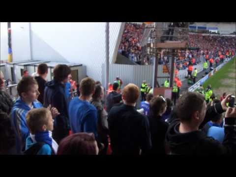 Blackpool 1 v 3 Wigan - Wigan's biggest supporter in Scotland