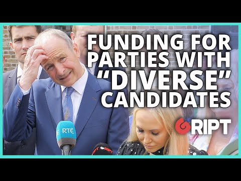 Martin asked about government funding for "diverse" candidates