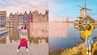 EURO TRIP: 10 DAYS, 6 COUNTRIES! | Amsterdam, Brussels #1