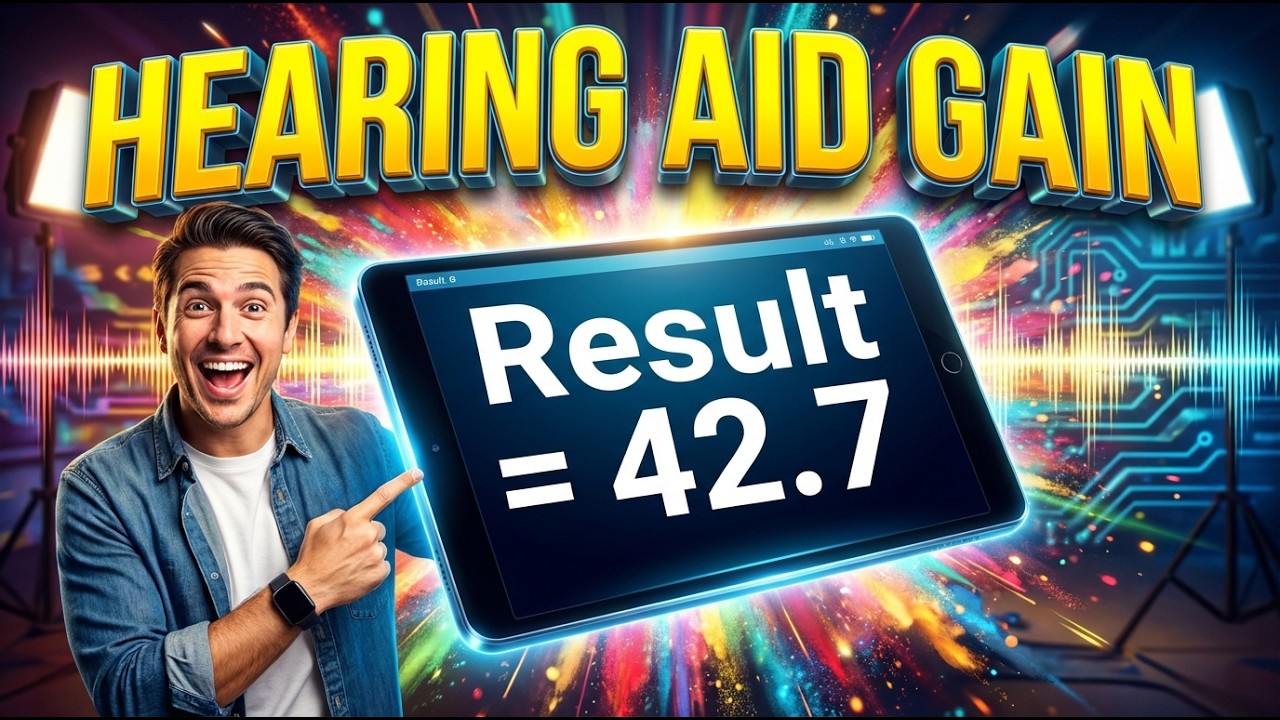 Hearing Aid Gain Interactive Calculator