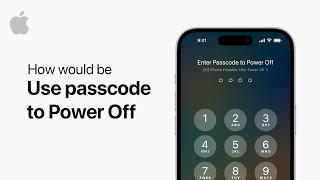 How would be to use Passcode to Power Off