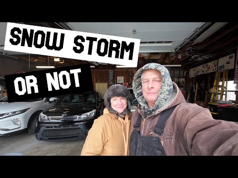 KOMMEN HEUTE NACHT 30 CM SCHNEE ODER NICHT?! BEREIT, EDDIE, MACH DICH BEREIT.