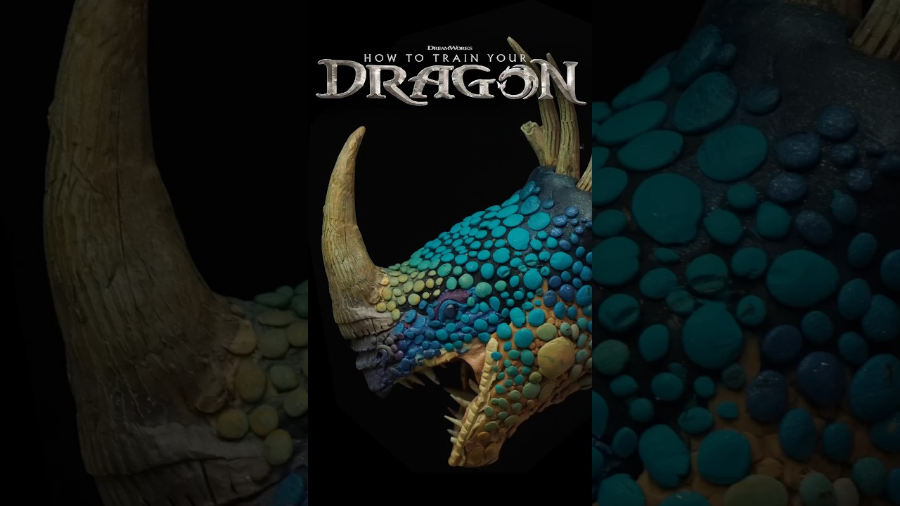 Sculpting STORMFLY with polymer clay - How To Train Your Dragon Live Action #howtotrainyourdragon
