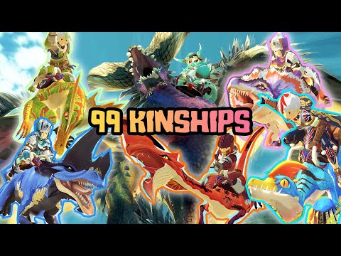 99 KINSHIP SKILL ANIMATION COMPILATION (OUR MONSTIE ONLY) AS NOV 7 2021 - MONSTER HUNTER STORIES 2