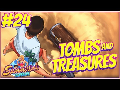TOMBS AND TREASURES! - Summertime Saga Walkthrough Part 24 | Halloween Update Special!