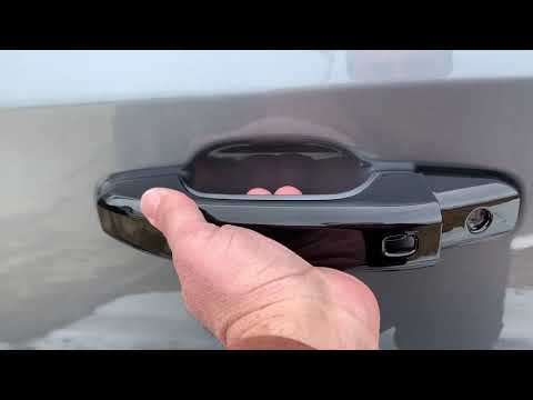 Snap on Door Handles Chevrolet Silverado Tahoe, Suburban and GMC Sierra Yukon  DH6310BLK De-Chrome