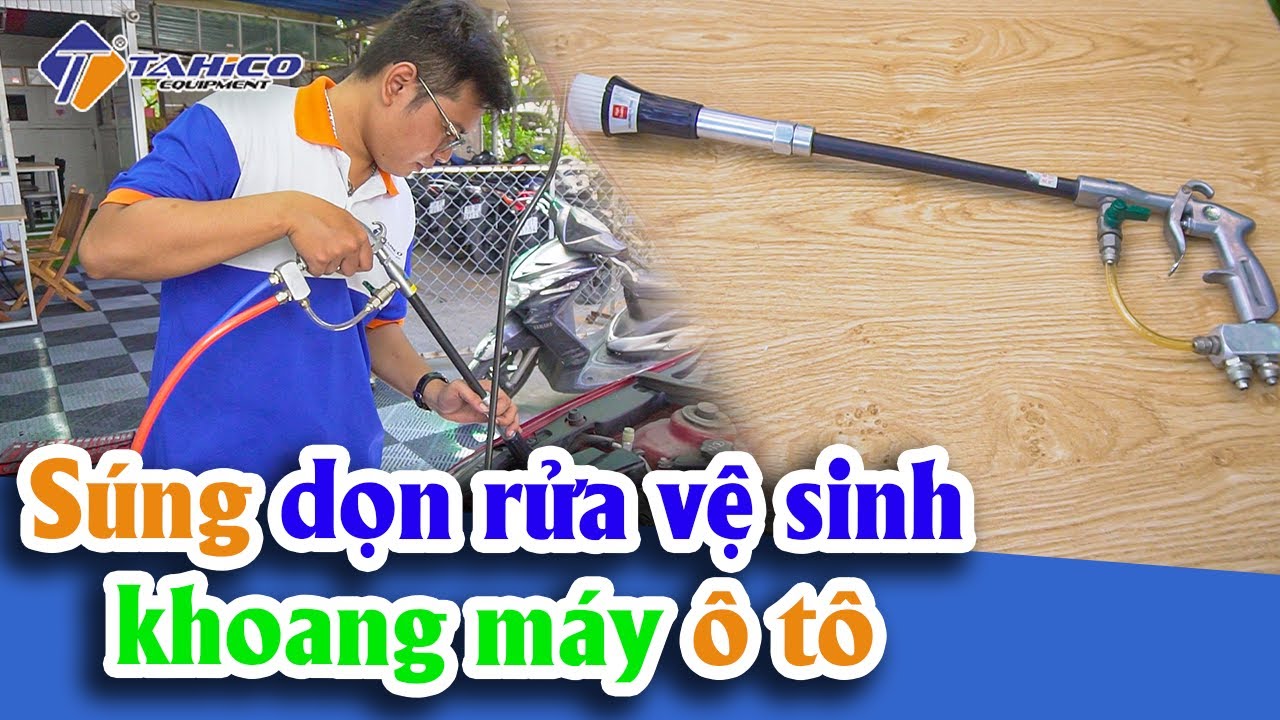Súng vệ sinh khoang máy 21