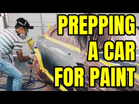 HOW TO PREP A CAR FOR PAINT/PRIMER