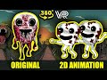 360° VR FRIENDLY FROG: Original vs 2D Animation | ZOONOMALY world