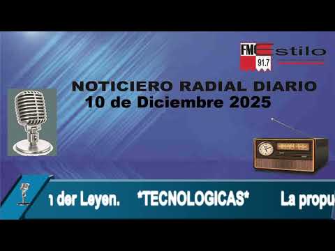 Noticiero radial diario 10 de Diciembre 2025