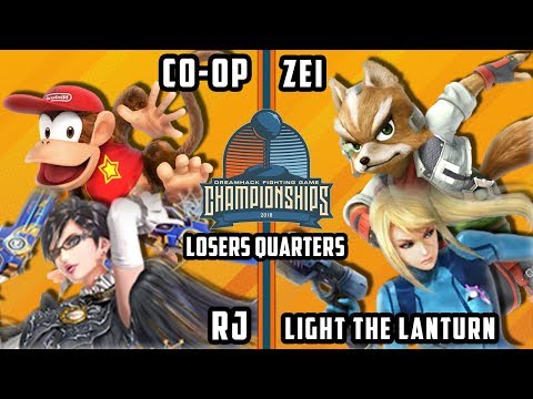 DHATX18 Smash 4 - RJ & Co-op Vs. Zei & Light The Lantern - Wii U Doubles Losers Quarters