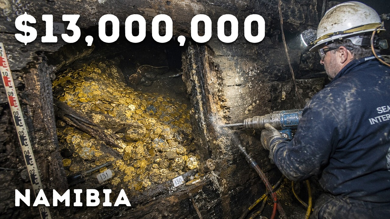 Namibia’s Diamond Miners Found a Shipwreck Loaded With Gold