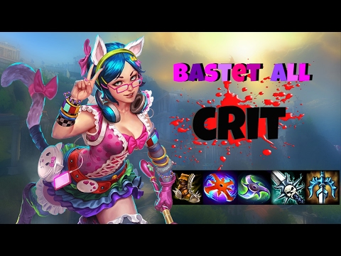 Will it SMITE? | All Crit Items Bastet Gameplay