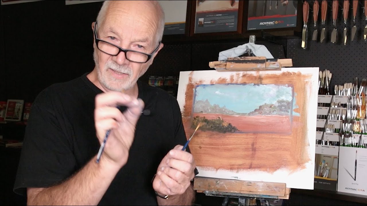Oil & Acrylic Brush Strokes & Effects with Marc Mamet