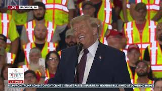 WATCH: President Trump Holds Historic Rally at Mack Trucks in Pennsylvania - 06/23/26