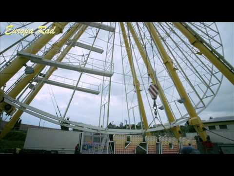 Europa Rad - Die Montage | Kipp & Sohn | Riesenrad Aufbau
