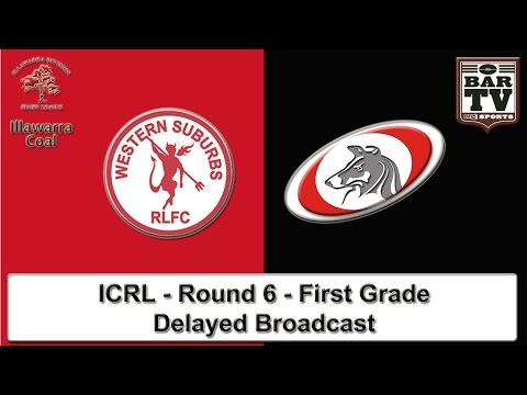 2015 ICRL - Round 6 - Delayed broadcast - First grade - Wests v Collegians