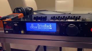 DBX Drive Rack Venu360 Wont Boot / No Firmware / USB Ready / Hard Reset