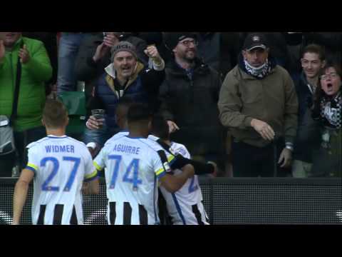 Il gol di Badu - Udinese - Sampdoria 1-0 - Giornata 13 - Serie A TIM 2015/16