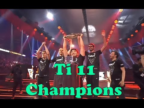 Ti11 Winning Moments || Tundra E-sports on-stage interview after winning Ti 11. @hoxieloxie