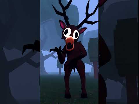 When deer has the right cards ☠️ - Roblox 99 Nights in the Forest #robloxanimation