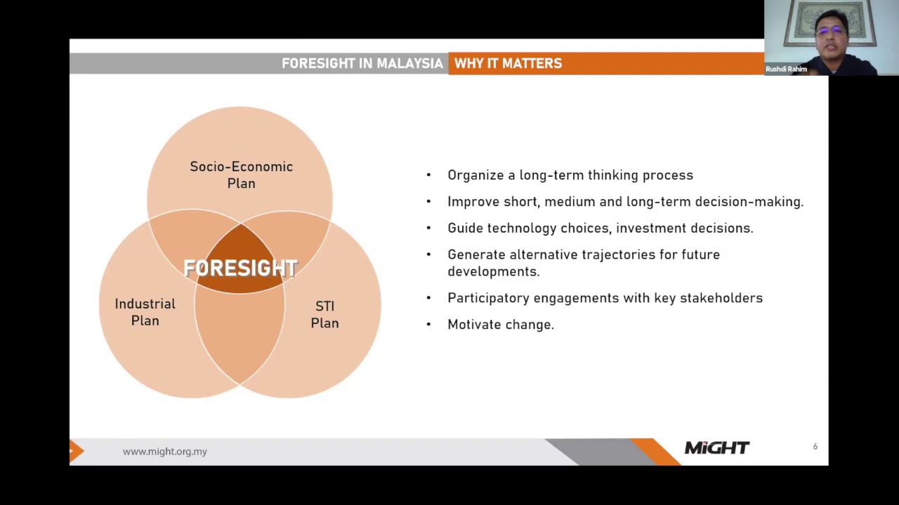 Rushdi Abdul Rahim: Why Foresight Matters for Policy Makers - A Perspective from Malaysia