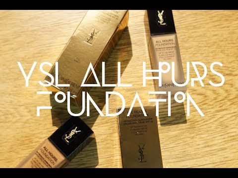 YSL All Hours Foundation Review + Demo | KelseeBrianaJai Video
