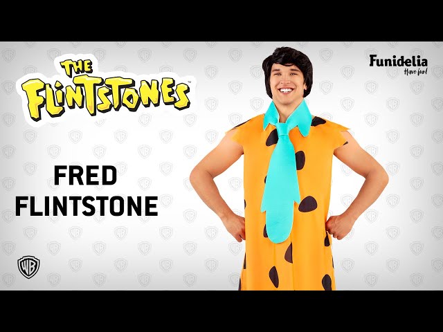 Vídeo relacionado con Adult Flintstones Fred Flintstone Fancy Dress Costume Medium