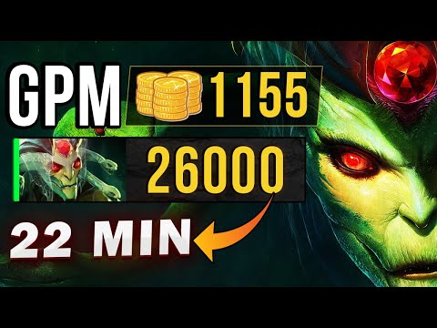 FASTEST FARM in Pro Dota 2 - Arteezy