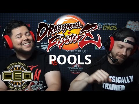 CEO 2023 DBFZ (Lucar, Skeezer, KTD, Drac, Garlic Bread) Tournament Pools Dragon Ball FighterZ