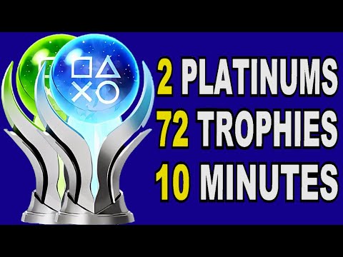 Easy Cheap Fast Platinum Games | $2 - 72 Trophies - 10 Minutes