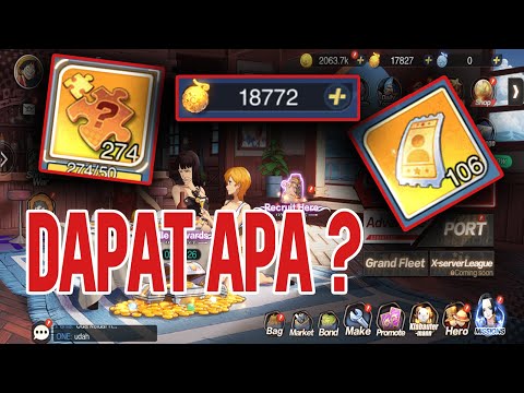 MODAL 20K GOLD FRUIT + 107 Ticket + 5X SHARD DAPAT APA ? ONE PIECE NEW WORLD VIGOUR VOYAGE