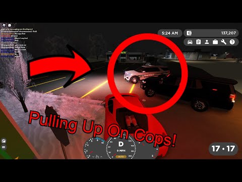 Roblox Greenville *PULLING UP ON COPS* Meeting At Subway!