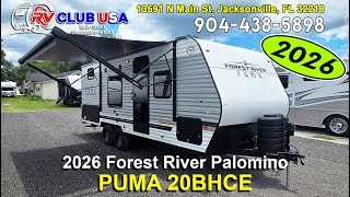 2026 Palomino PUMA CAMPING EDITION 20BHCE