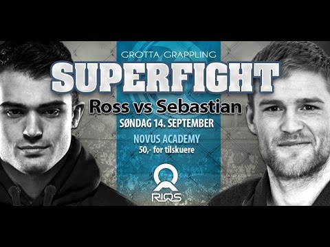 Grotta Grappling Superfight Sebastian Brosche (Frontline) Vs Ross Nicholls (RGA) + interviews