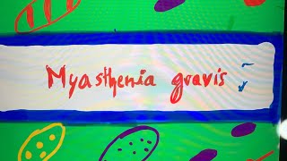 @ myasthenia gravis#pharmacology