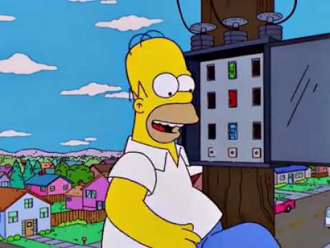 Homer.....roter und grüner Knopf...zum totlachen!!!