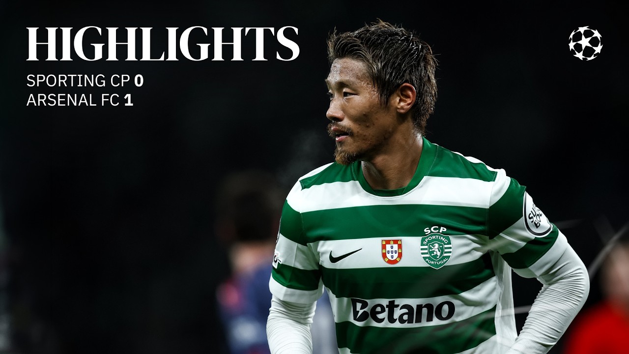 Sporting Clube de Portugal 0 - 1 Arsenal FC highlights