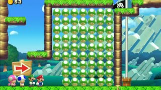 #1 お前はもっと慎重に行くべきだった……【マリオメーカー２/協力プレイ/実況】